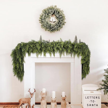 🏆2025 Super Value Set💥 Artificial Realistic Touch Cedar Garlands