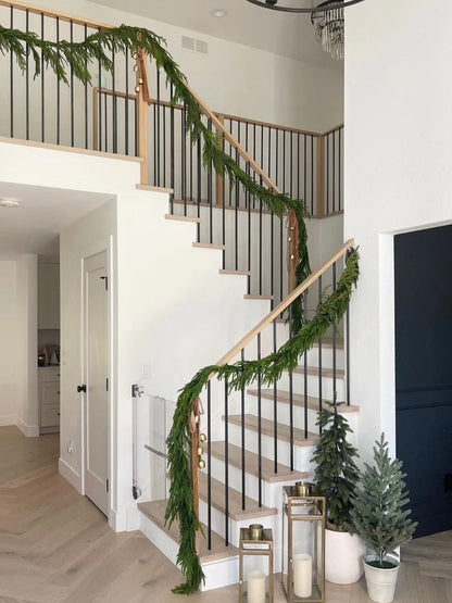 🎄Christmas Greenery - Real Touch Norfolk Pine Garland