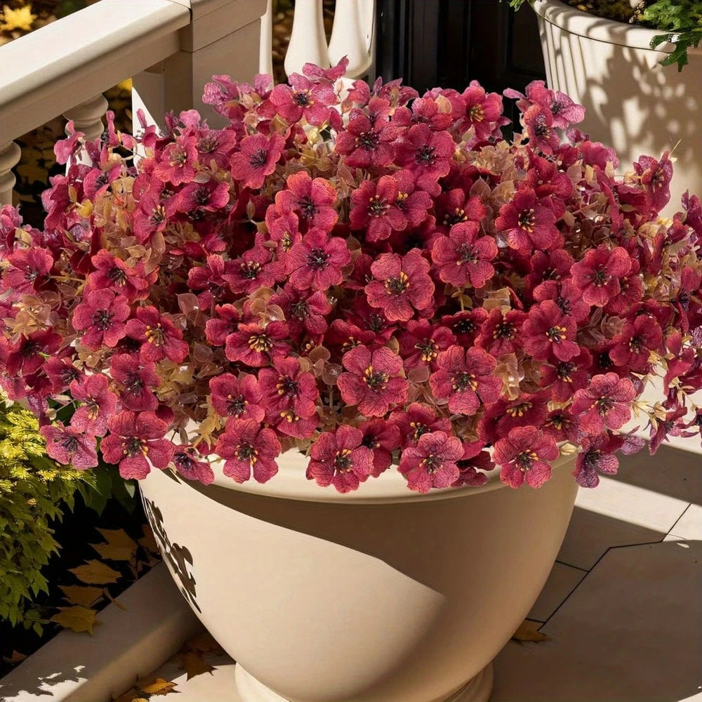 🔥Hot Sale 60% OFF🌼Artificial Outdoor Fall Flowers - UV resistant, Waterproof, Windproof🍂