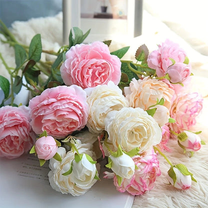 💖Hot Sale 62% OFF- Artificial Peonies Flowers for Home Decor💐