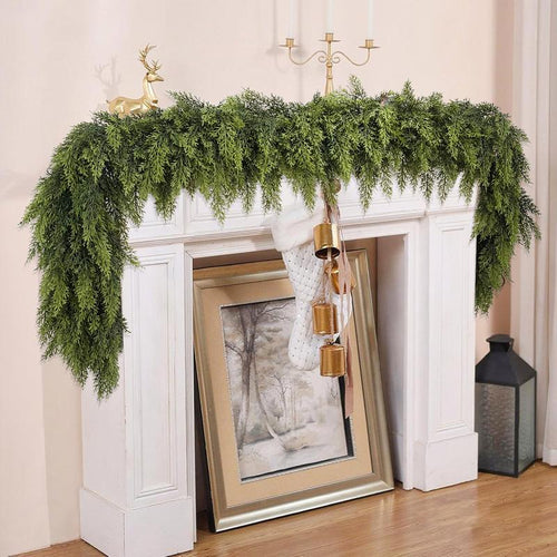 🏆2025 Super Value Set💥 Artificial Realistic Touch Cedar Garlands